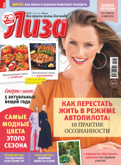 Скачать книгу Журнал «Лиза» №29/2025