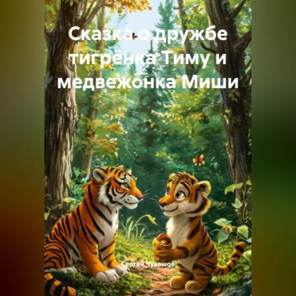 Скачать книгу Сказка о дружбе тигрёнка Тиму и медвежонка Миши.