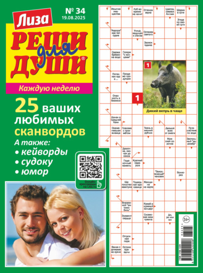 Скачать книгу Журнал «Лиза. Реши для души» №34/2025