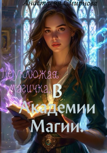 Скачать книгу Неуклюжая магичка, в академии магии.