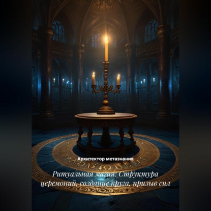 Скачать книгу Ритуальная магия: Структура церемоний, создание круга, призыв сил