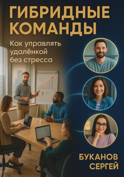 Скачать книгу Гибридные команды. Как управлять удалёнкой без стресса и потерь продуктивности