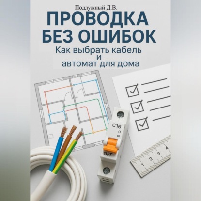 Скачать книгу Проводка без ошибок: Как выбрать кабель и автомат для дома