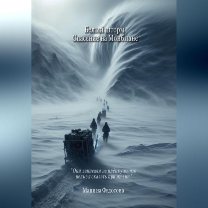Скачать книгу Белый шторм Спасение на Монблане