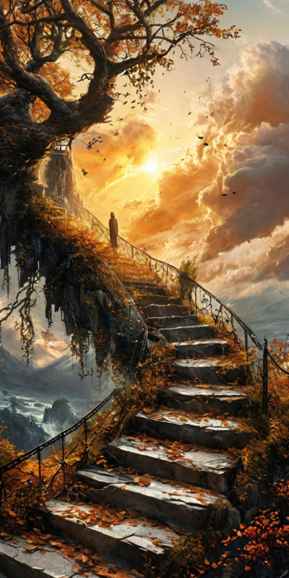 Скачать книгу Вымышленные ступени вывели наверх.