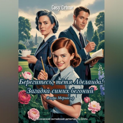 Скачать книгу Берегитесь, тетя Аделаида! Загадка синих бегоний