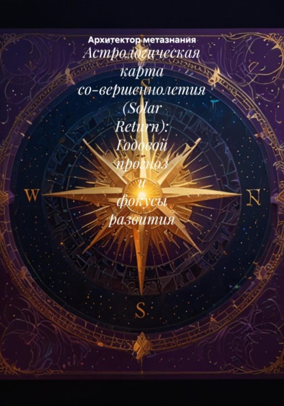 Скачать книгу Астрологическая карта со-вершеннолетия (Solar Return): Годовой прогноз и фокусы развития