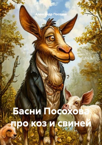 Скачать книгу Басни Посохова про коз и свиней