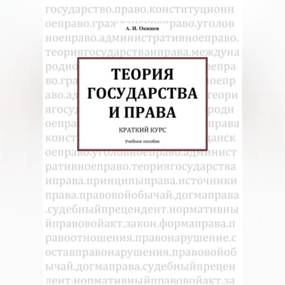 ТЕОРИЯ ГОСУДАРСТВА И ПРАВА Краткий курс