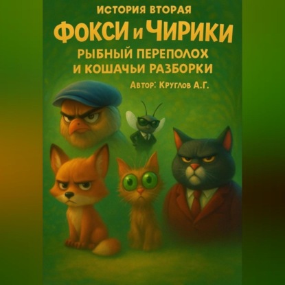 Скачать книгу История вторая. Фокси и Чирики-Рыбный переполох и кошачьи разборки.