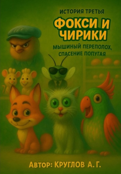 Скачать книгу История третья. Фокси и Чирики. Мышиный переполох, спасение попугая