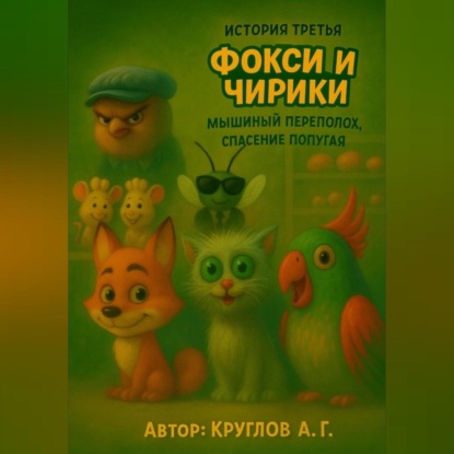 Скачать книгу История третья. Фокси и Чирики-Мышиный переполох, спасение попугая.
