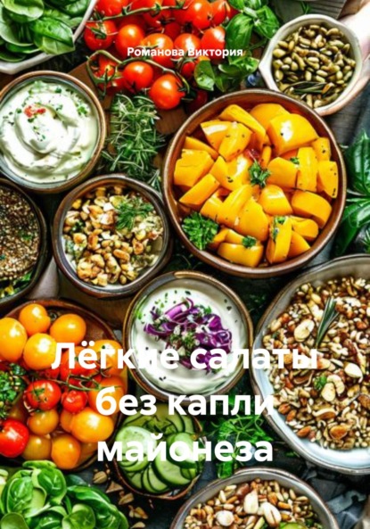 Скачать книгу Лёгкие салаты без капли майонеза