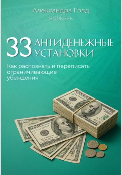 Скачать книгу Воркбук «33 антиденежные установки»