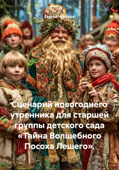 Скачать книгу Сценарий новогоднего утренника для старшей группы детского сада «Тайна Волшебного Посоха Лешего».
