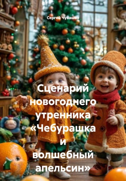 Скачать книгу Сценарий новогоднего утренника «Чебурашка и волшебный апельсин»