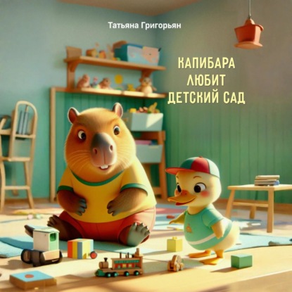 Скачать книгу Капибара любит детский сад