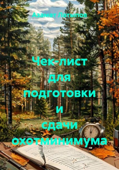 Скачать книгу Чек-лист для подготовки и сдачи охотминимума