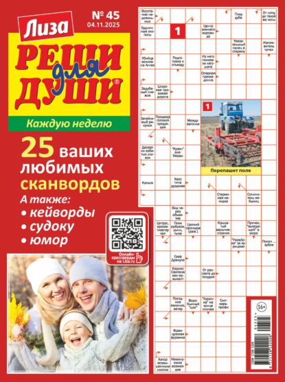 Скачать книгу Журнал «Лиза. Реши для души» №45/2025