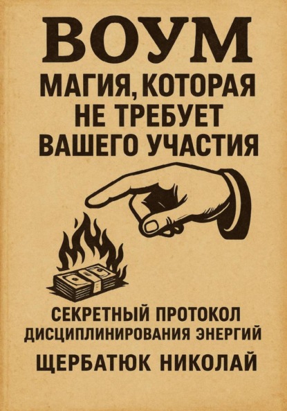 Скачать книгу ВОУМ: Магия, Которая Не Требует Вашего Участия. Секретный Протокол Дисциплинирования энергий