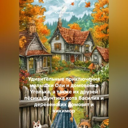 Скачать книгу Удивительные приключения малышки Оли и домовенка Уголька, а также их друзей пёсика Фунтика кота Василия и деревенских домовят и кикимор