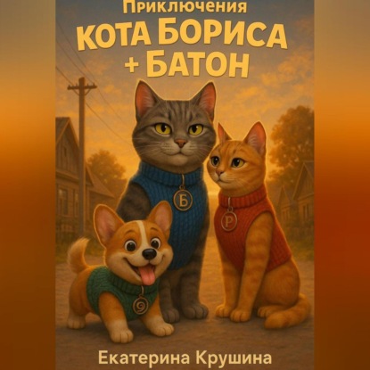 Скачать книгу Приключения кота Бориса + Батон