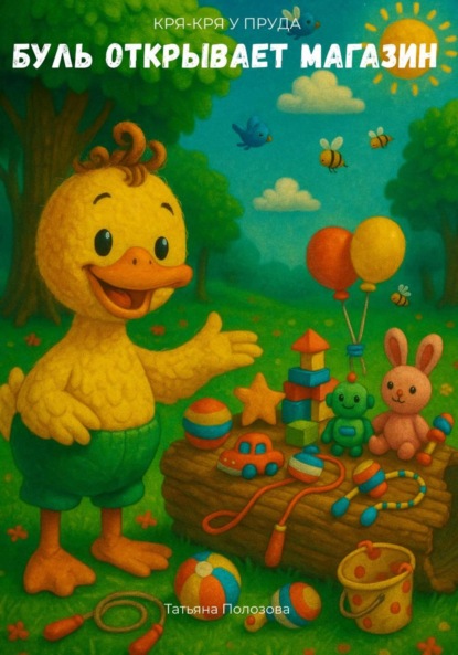 Скачать книгу Кря-кря у пруда. Буль открывает магазин