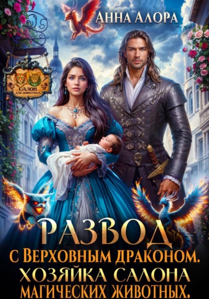 Скачать книгу Развод с Верховным драконом. Хозяйка салона магических животных