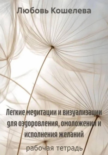 Скачать книгу Легкие медитации и визуализации для оздоровления, омоложения и исполнения желаний. Рабочая тетрадь