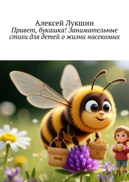 Привет, букашка! Занимательные стихи для детей о жизни насекомых
