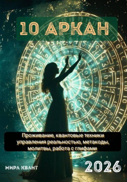 Скачать книгу Проживание Аркана 10 Колесо Фортуны. Энергии 2026 года. Квантовые техники создания счастливой реальности