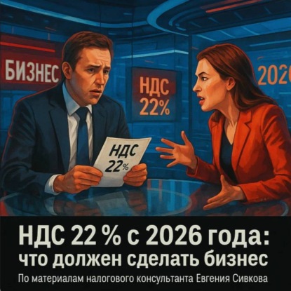 Скачать книгу НДС 22 % с 2026 года: что должен сделать бизнес