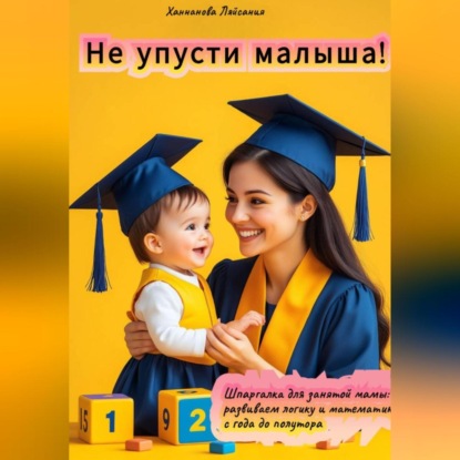 Скачать книгу «Не упусти малыша! Шпаргалка для занятой мамы: развиваем логику и математику с года до полутора»