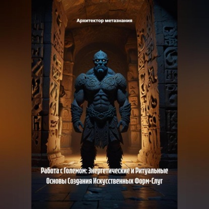 Скачать книгу Работа с Големом: Энергетические и Ритуальные Основы Создания Искусственных Форм-Слуг