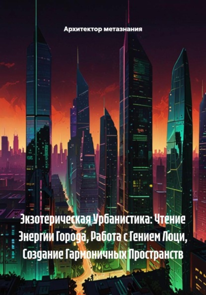 Скачать книгу Экзотерическая Урбанистика: Чтение Энергии Города, Работа с Гением Лоци, Создание Гармоничных Пространств