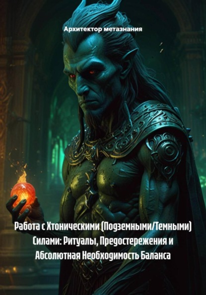 Скачать книгу Работа с Хтоническими (Подземными/Темными) Силами: Ритуалы, Предостережения и Абсолютная Необходимость Баланса