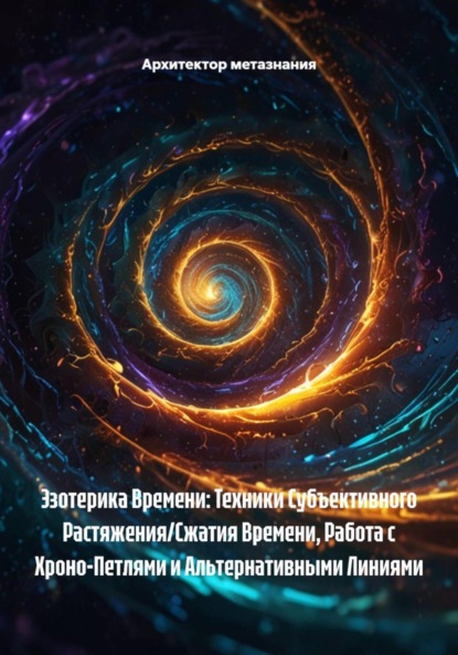 Скачать книгу Эзотерика Времени: Техники Субъективного Растяжения/Сжатия Времени, Работа с Хроно-Петлями и Альтернативными Линиями