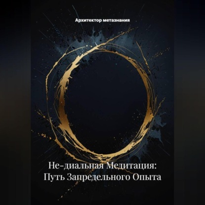 Скачать книгу Не-диальная Медитация: Путь Запредельного Опыта