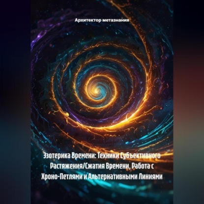 Скачать книгу Эзотерика Времени: Техники Субъективного Растяжения/Сжатия Времени, Работа с Хроно-Петлями и Альтернативными Линиями