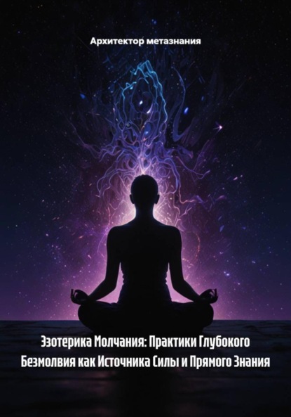 Скачать книгу Эзотерика Молчания: Практики Глубокого Безмолвия как Источника Силы и Прямого Знания