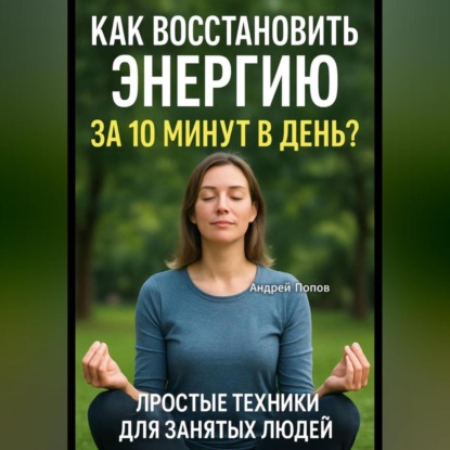 Скачать книгу Как восстановить энергию за 10 минут в день? Простые техники для занятых людей!