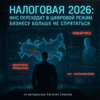 Скачать книгу Налоговая 2026: ФНС переходит в цифровой режим. Бизнесу больше не спрятаться