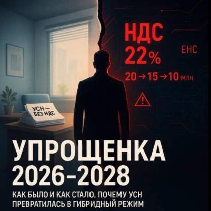 Скачать книгу Упрощенка с 2026 по 2028: Как было и как стало. Почему УСН превратилась в гибридный режим