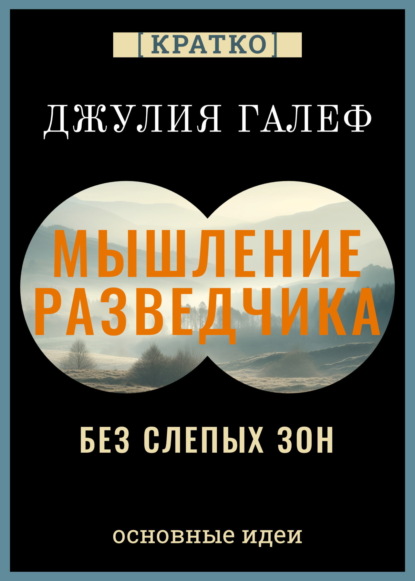Скачать книгу Мышление разведчика без слепых зон. 8 навыков для принятия правильных решений. Джулия Галеф. Кратко