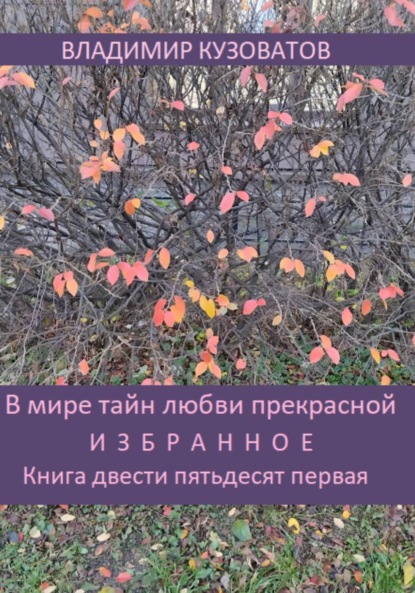 Скачать книгу В мире тайн любви прекрасной. Избранное. Книга двести пятьдесят первая