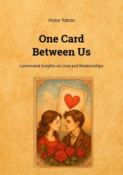 Скачать книгу One Card Between Us. Lenormand Insights on Love and Relationships