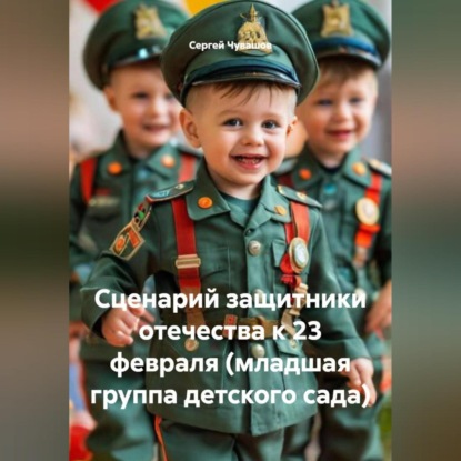 Скачать книгу Сценарий защитники отечества к 23 февраля (младшая группа детского сада)