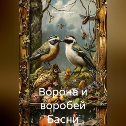 Скачать книгу Ворона и воробей Басни