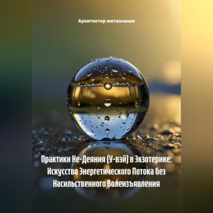 Скачать книгу Практики Не-Деяния (У-вэй) в Экзотерике: Искусство Энергетического Потока без Насильственного Волеизъявления