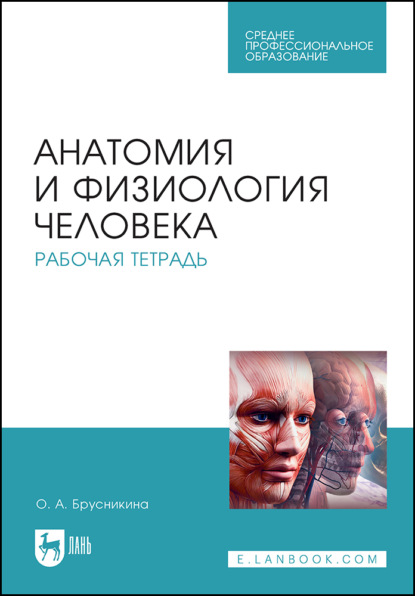 Скачать книгу Анатомия и физиология человека. Рабочая тетрадь. Учебное пособие для СПО. 6-е издание, стереотипное